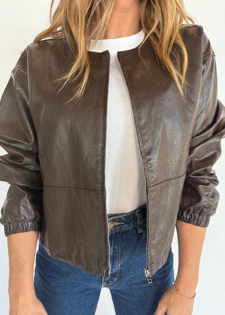 NIGHT MOVES LEATHER JACKET