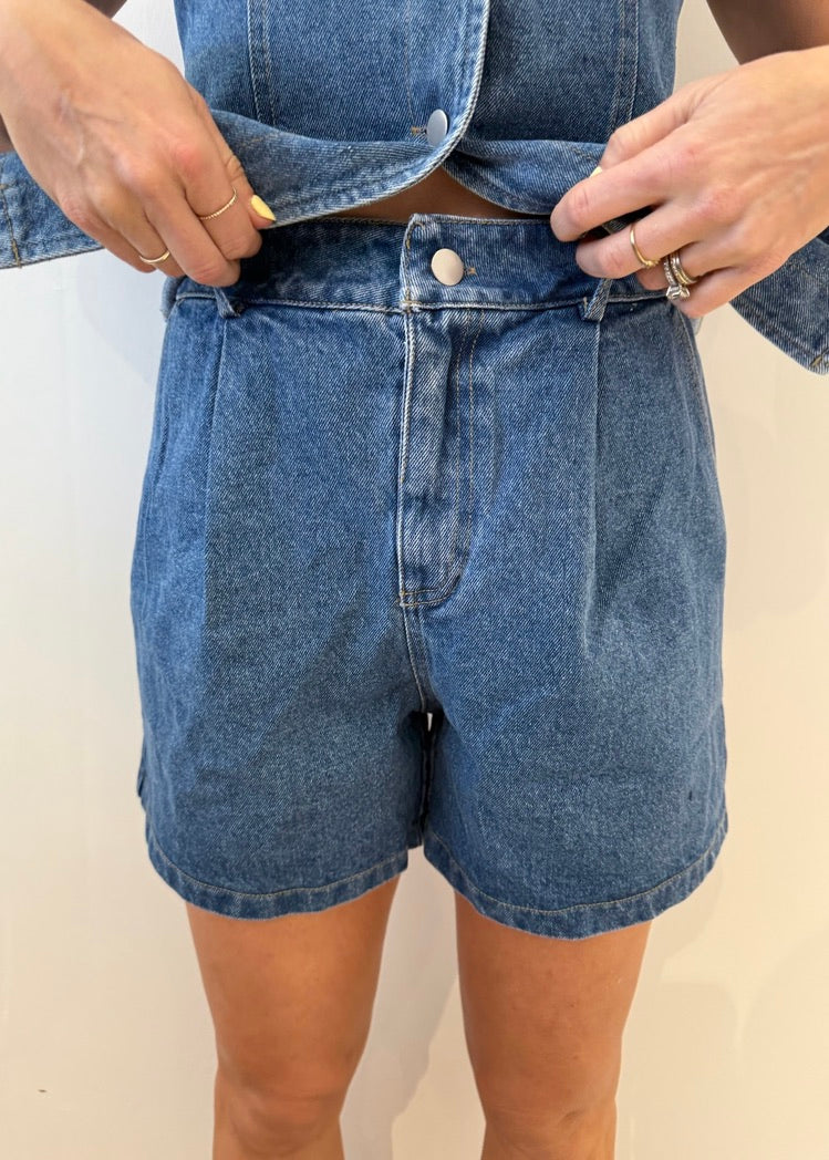 STRADA DENIM SHORTS