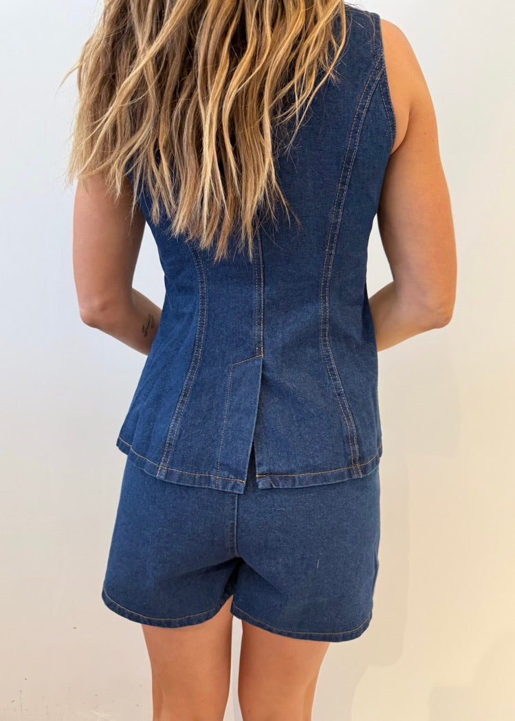 BLAKE DENIM VEST