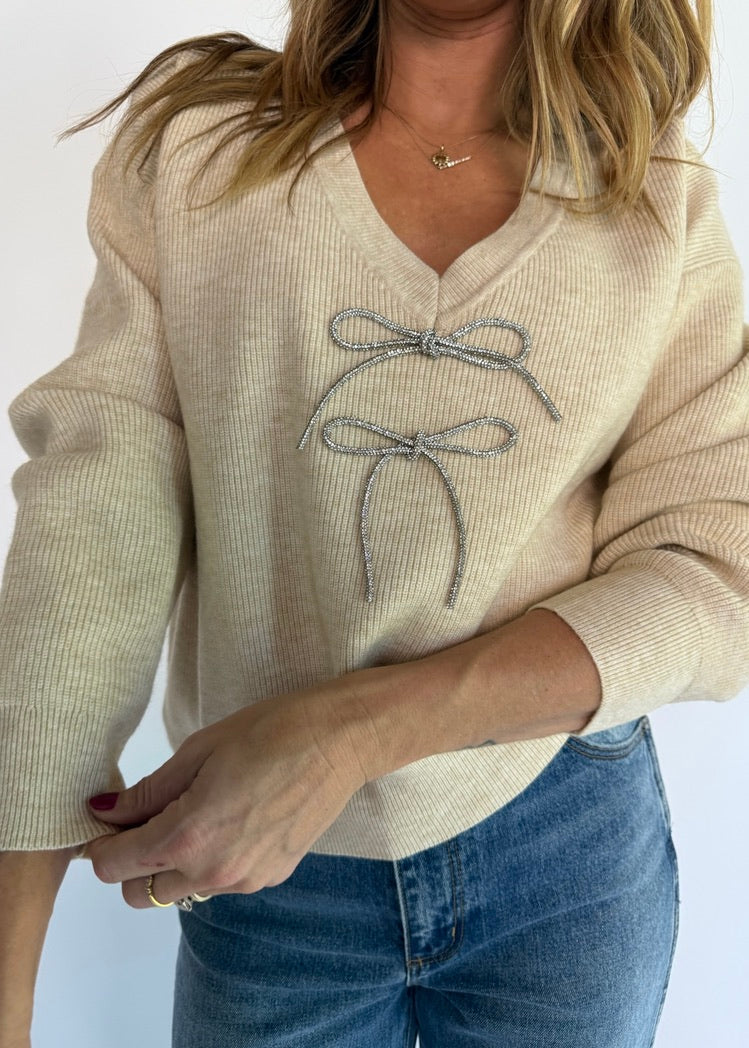 PIPA BOW SWEATER