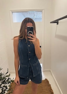 LOVELY IN DENIM VEST